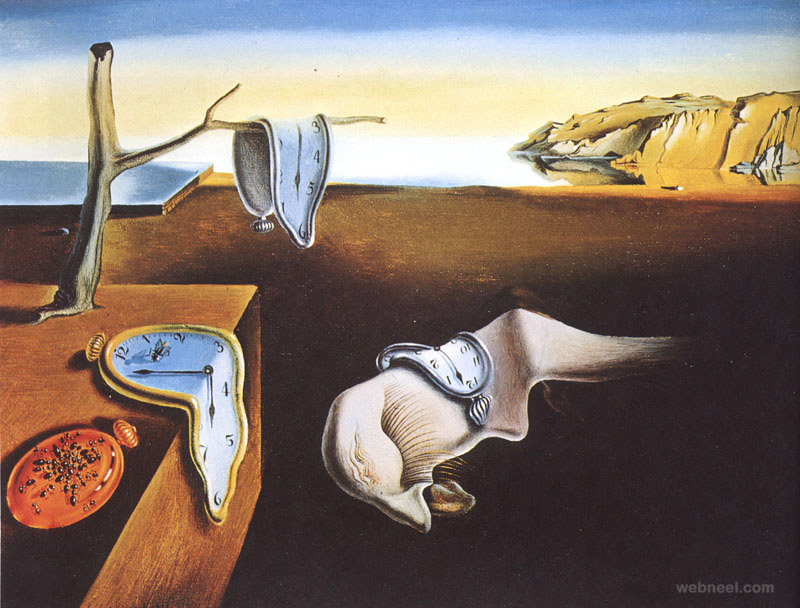 Surrealist painting by Salvador Dalí